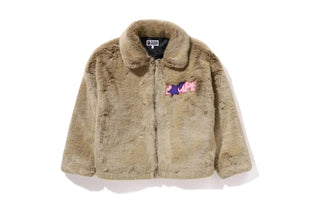 Bape x Don Toliver Faux Fur Jacket
