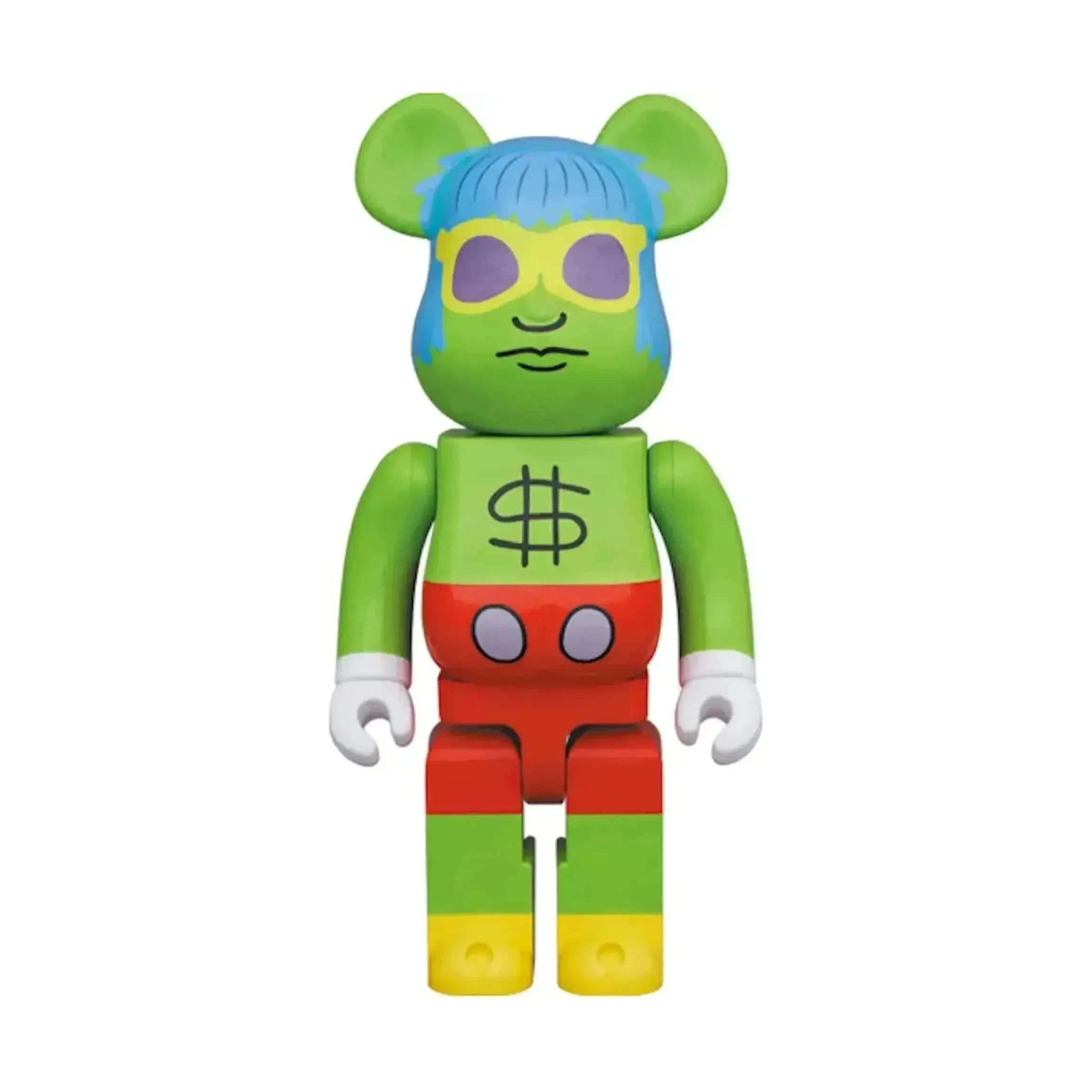 Bearbrick Keith Haring Andy Mouse 1000%