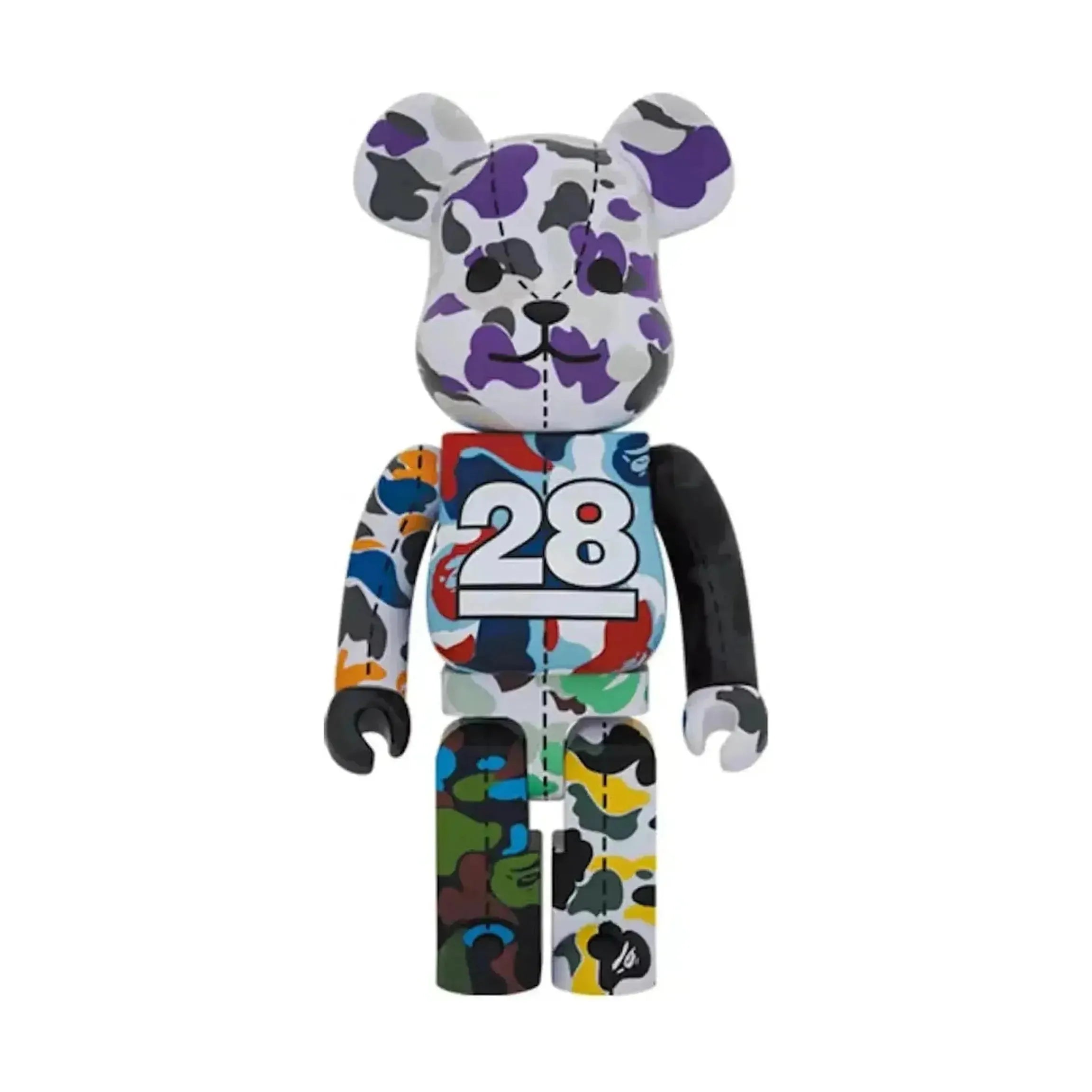Bearbrick x BAPE 28th Anniversary Camo #1 1000%
