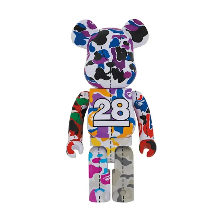 Bearbrick x BAPE 28th Anniversary Camo #2 1000%