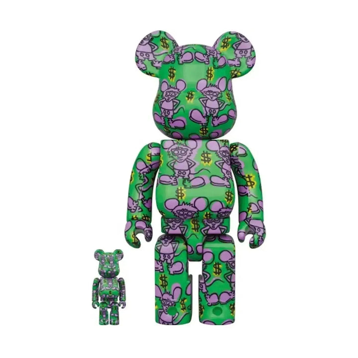 Bearbrick x Keith Haring #11 100% & 400% Set