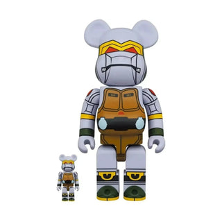 Bearbrick x Teenage Mutant Ninja Turtles Metalhead 100% & 400% Set