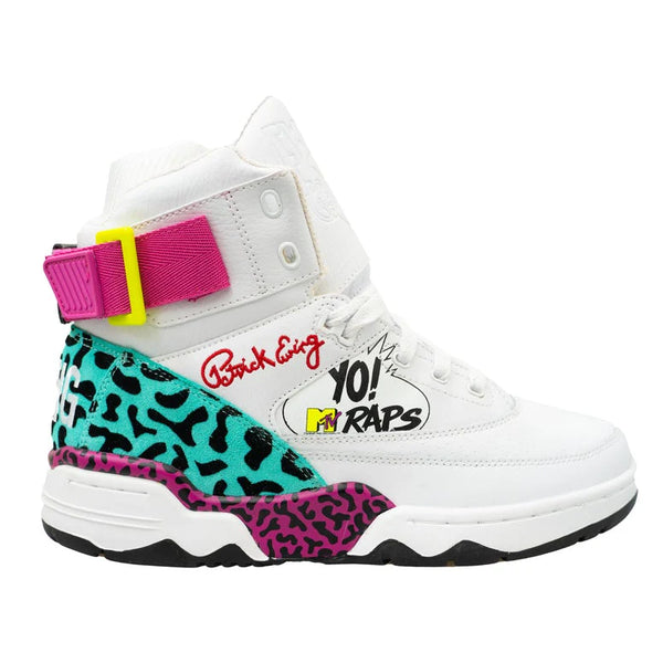 Patrick Ewing 33 Hi x Yo MTV Raps White