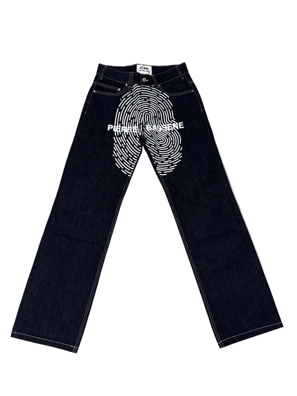 Pierre Bassene World Fingerprint Original Raw Denim Dark Blue