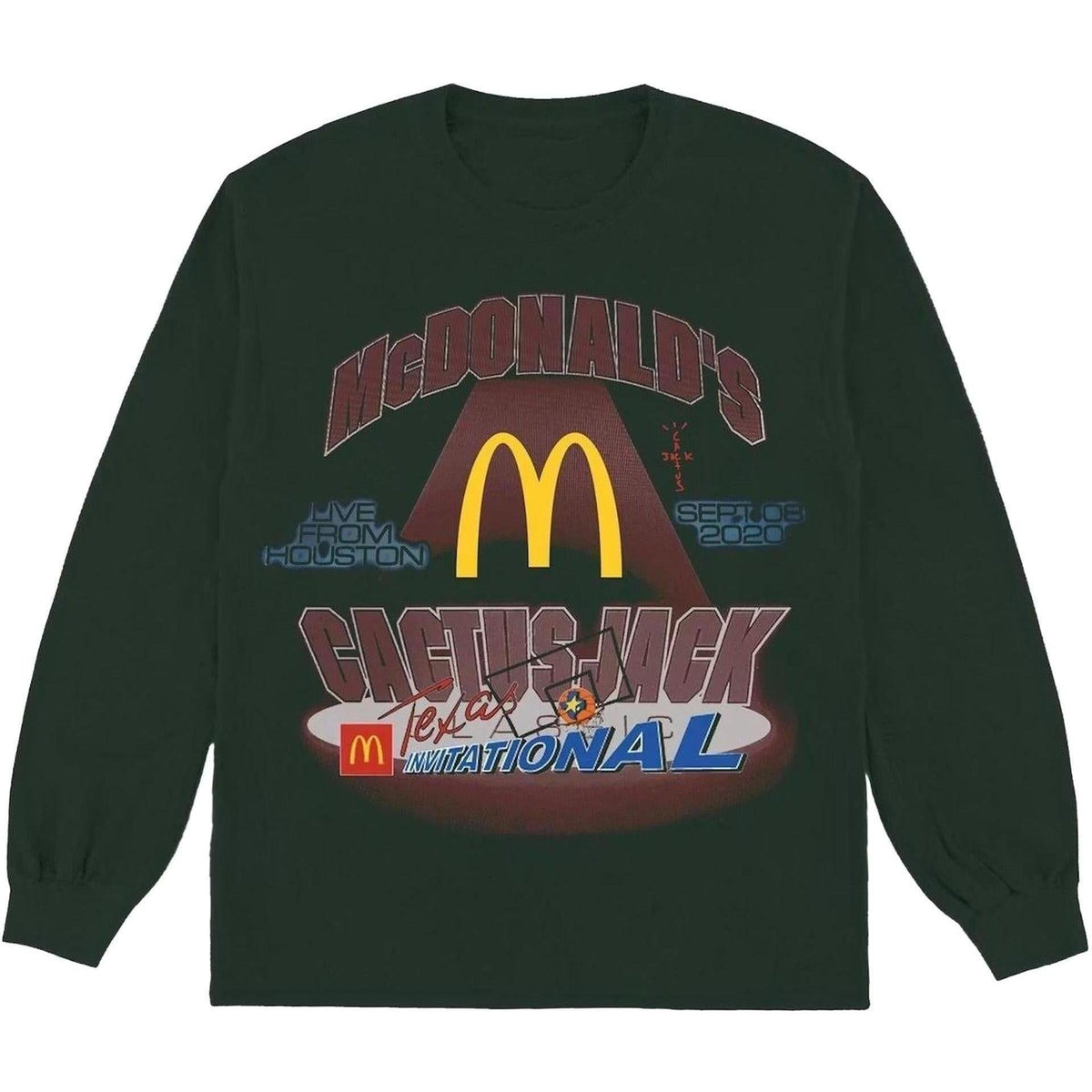 Cactus Jack by Travis Scott x McDonald's Invitational Long-Sleeve T-Shirt