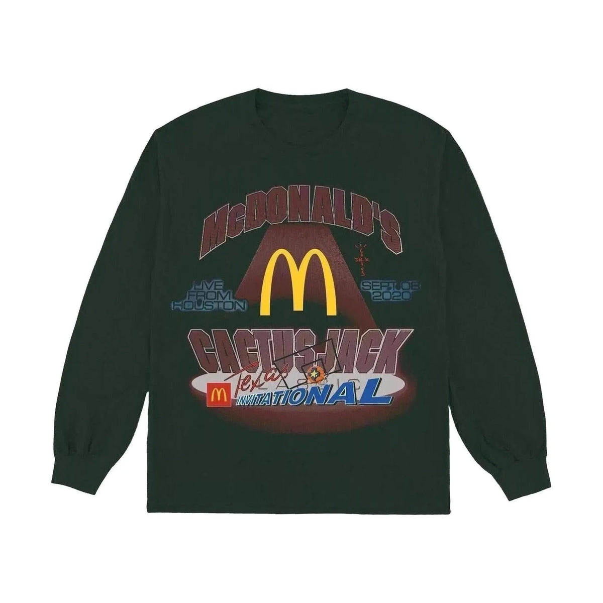 Cactus Jack by Travis Scott x McDonald's Invitational Long-Sleeve T-Shirt