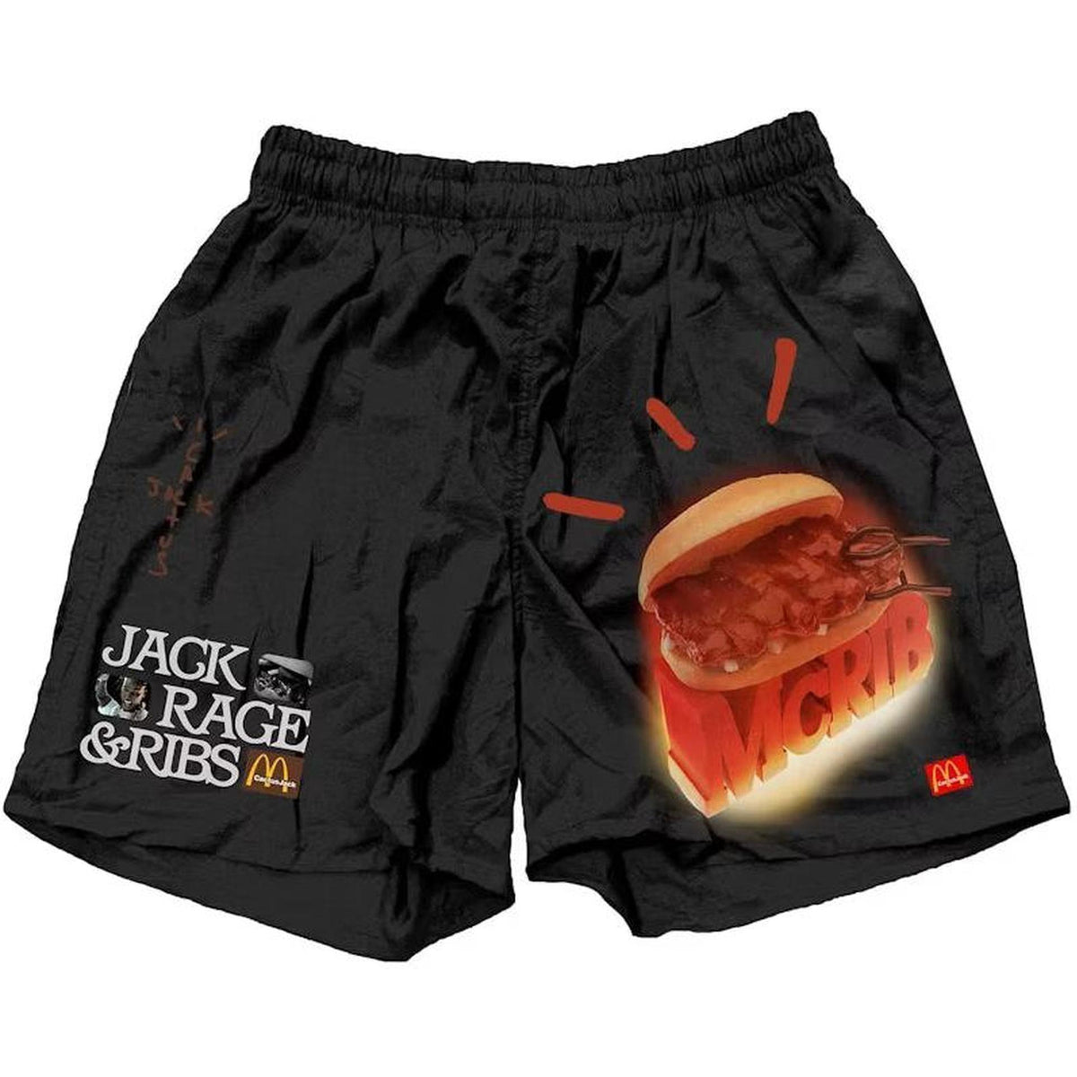 Cactus Jack by Travis Scott x McDonald's McRib Shorts