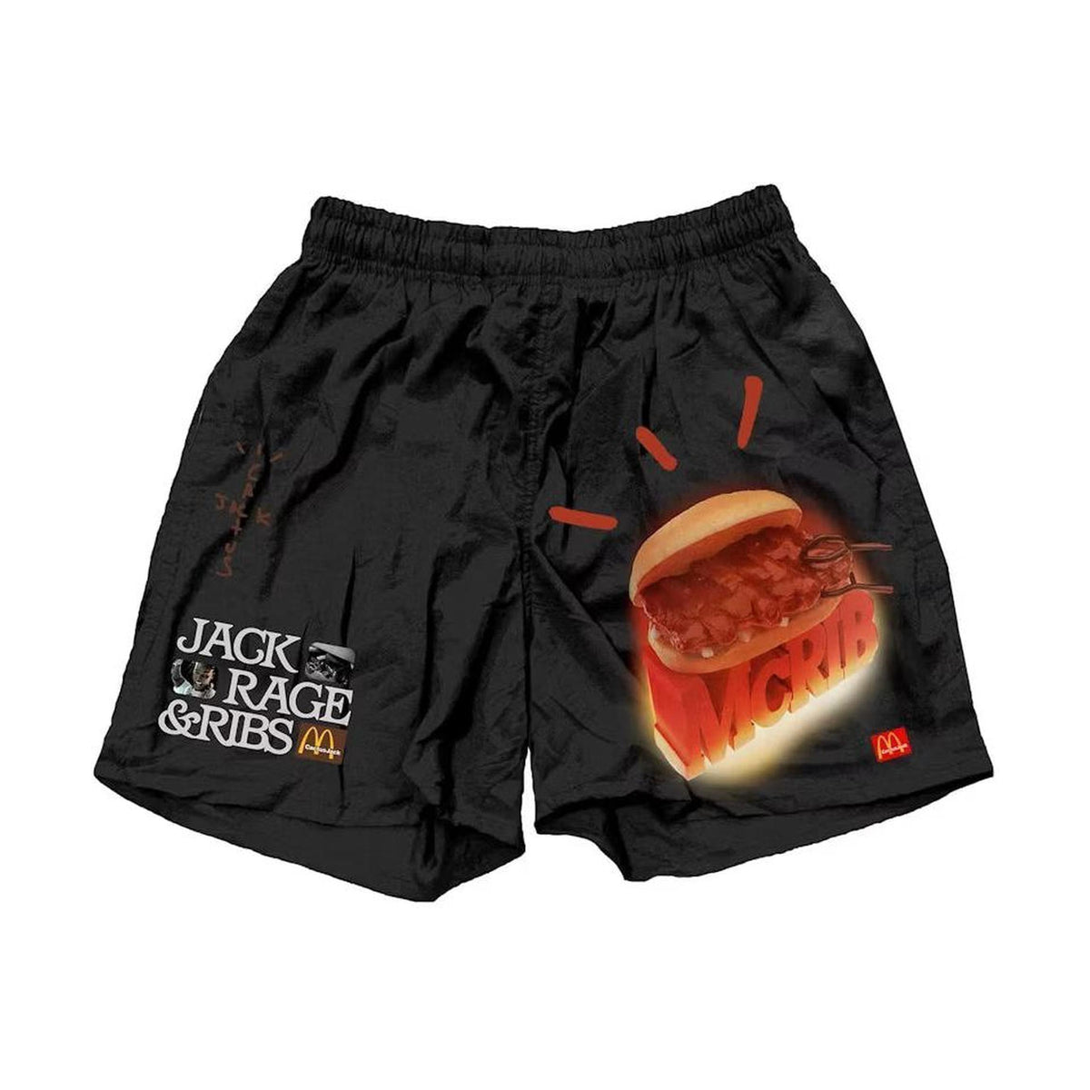 Cactus Jack by Travis Scott x McDonald's McRib Shorts