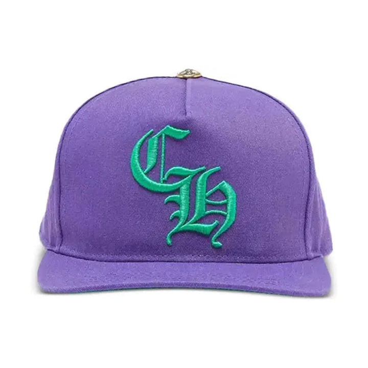 Chrome Hearts CH Baseball Cap Purple/Green