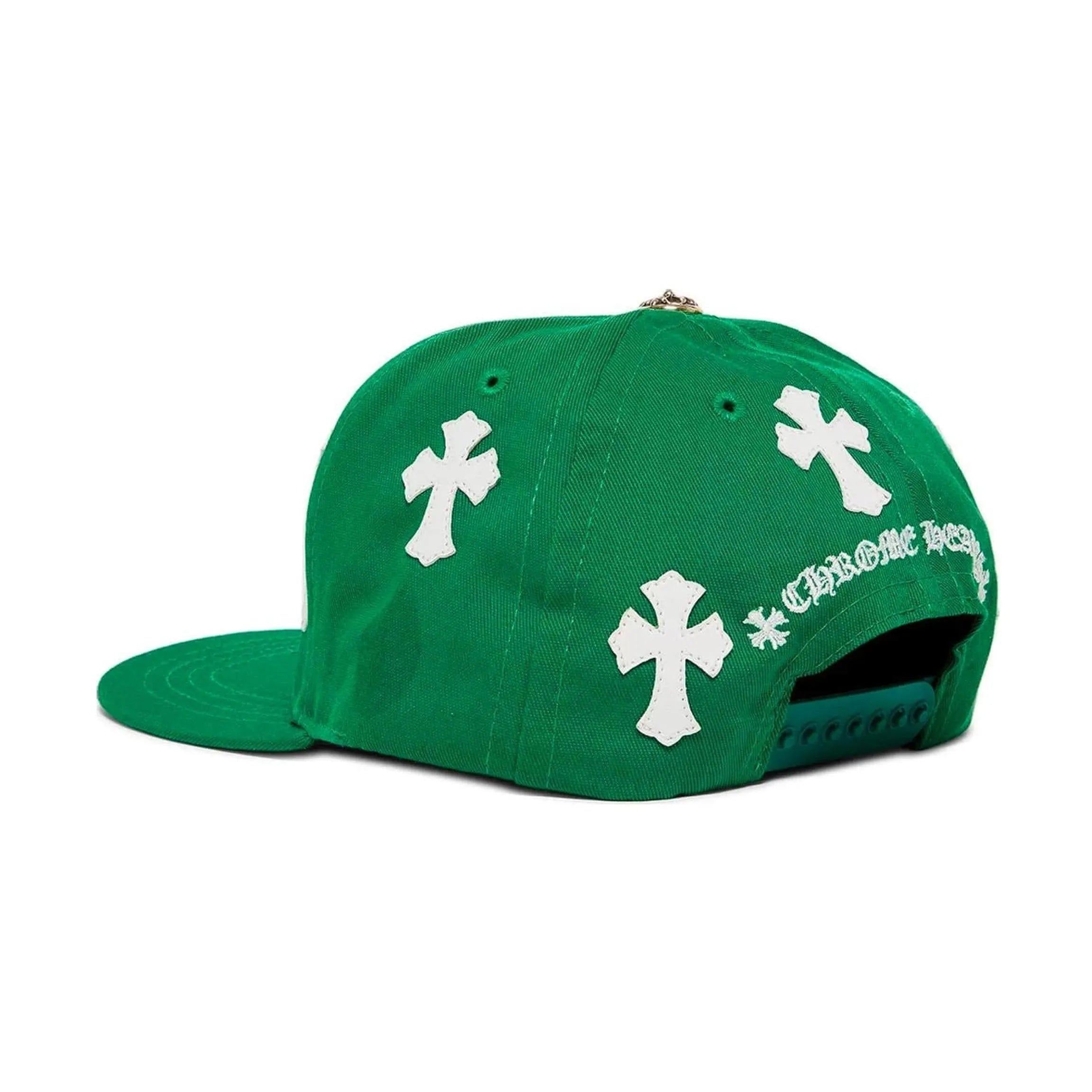 Chrome Hearts CH Hat Green Multi Cross