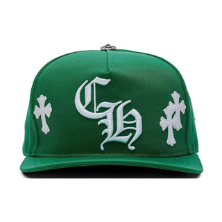 Chrome Hearts CH Hat Green Multi Cross