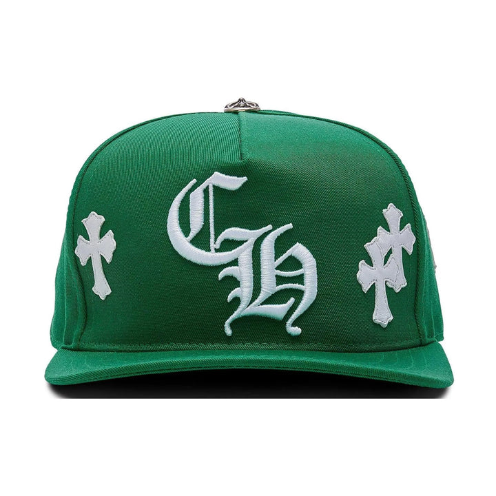 Chrome Hearts CH Hat Green Multi Cross