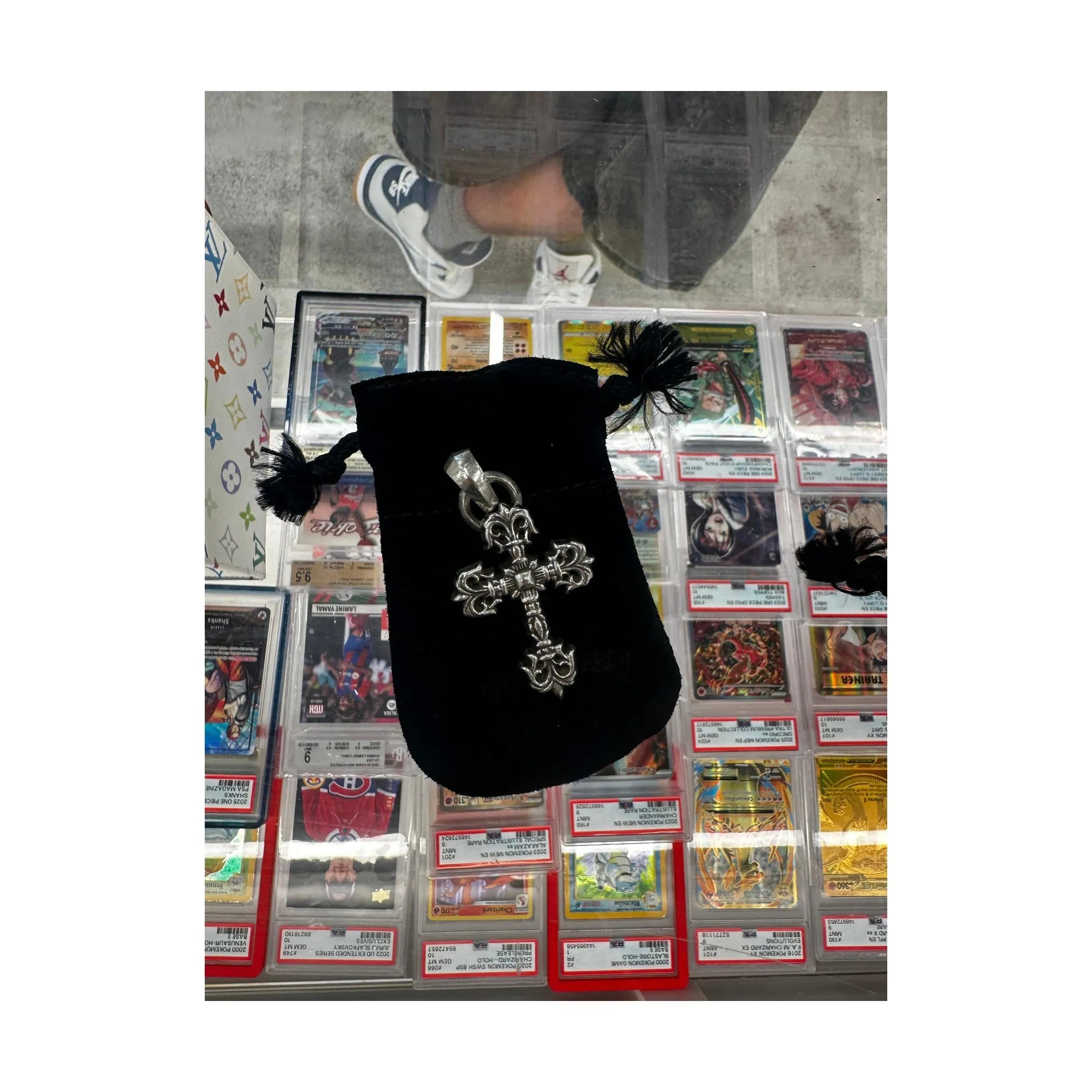 Chrome Hearts Filigree Cross Pendant With Bale