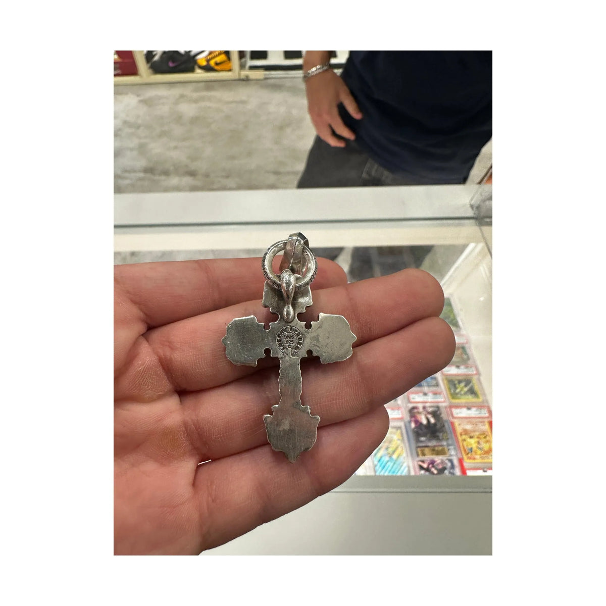 Chrome Hearts Filigree Cross Pendant With Bale