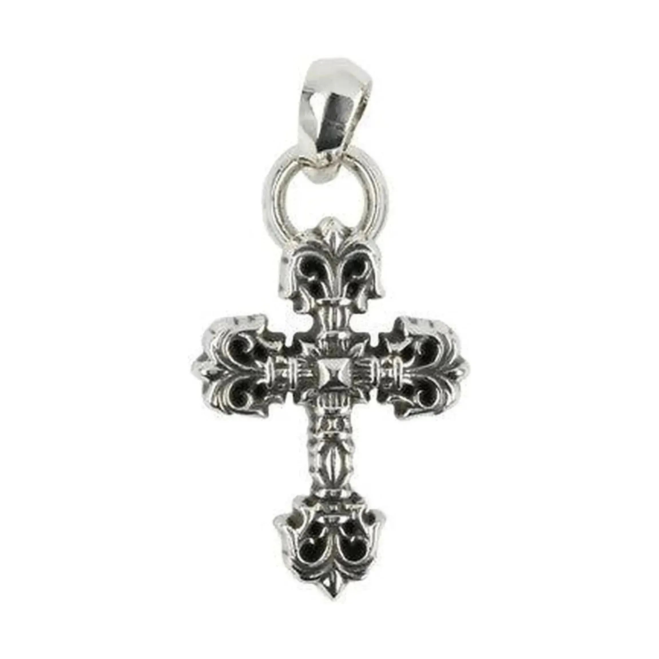 Chrome Hearts Filigree Cross Pendant With Bale