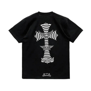 Chrome Hearts Foti X Youngblud X Aerosmith Black T-Shirt