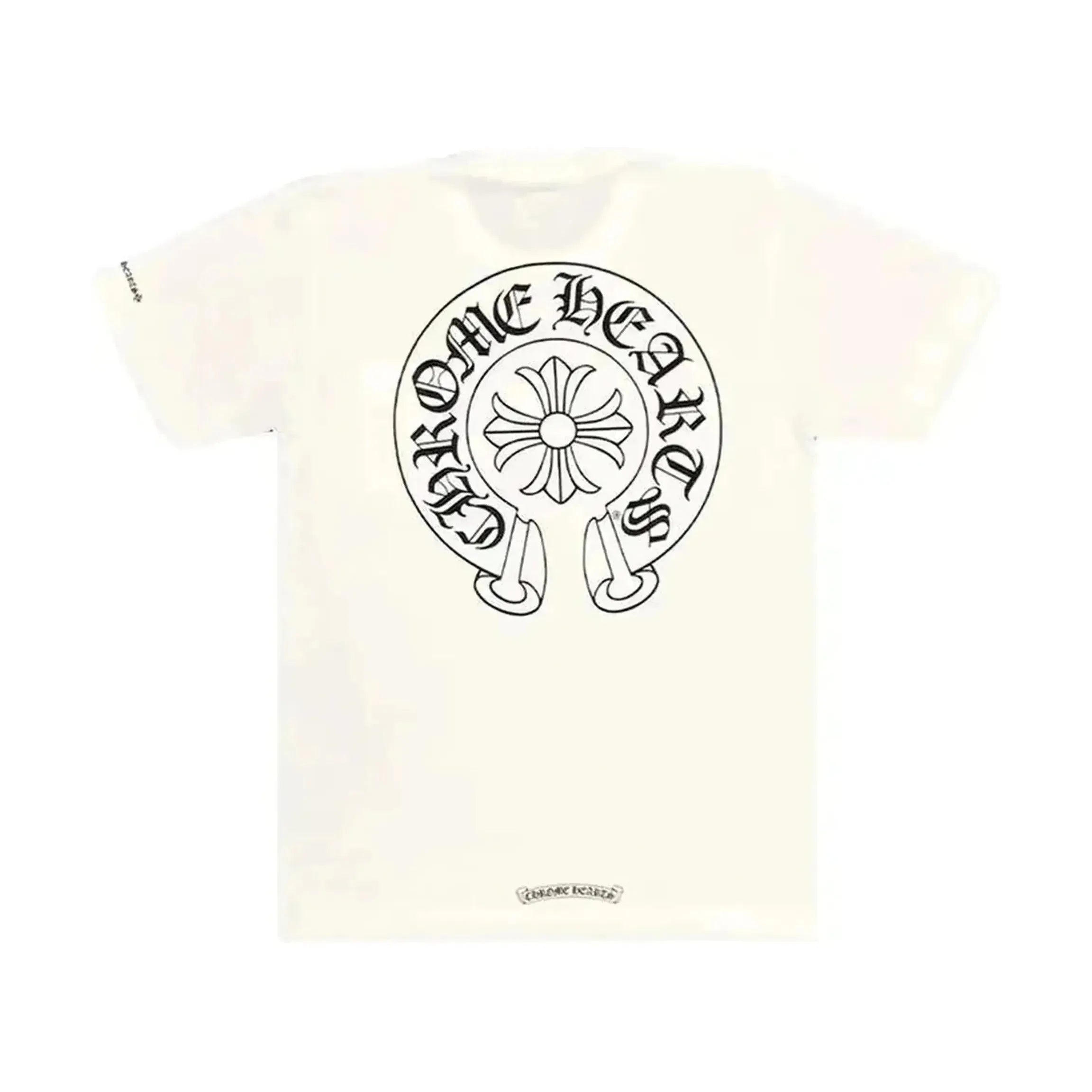 Chrome Hearts Horse Shoe Logo Pocket T-Shirt White