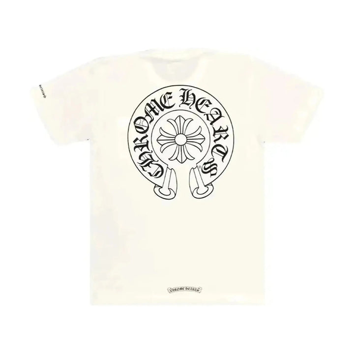 Chrome Hearts Horse Shoe Logo Pocket T-Shirt White
