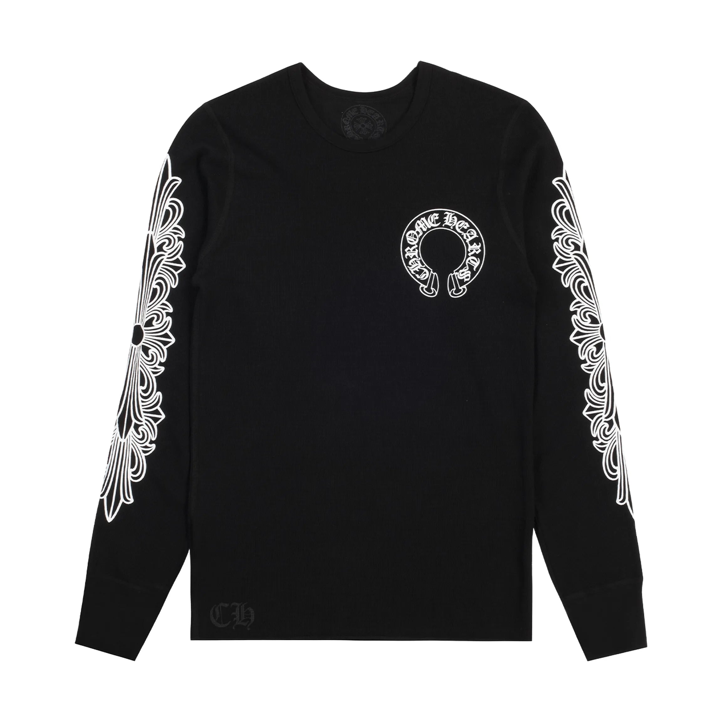 Chrome Hearts Horse Shoe Longsleeve Thermal Black