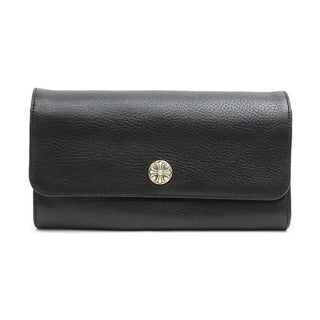 Chrome Hearts Judy Wallet Black Leather