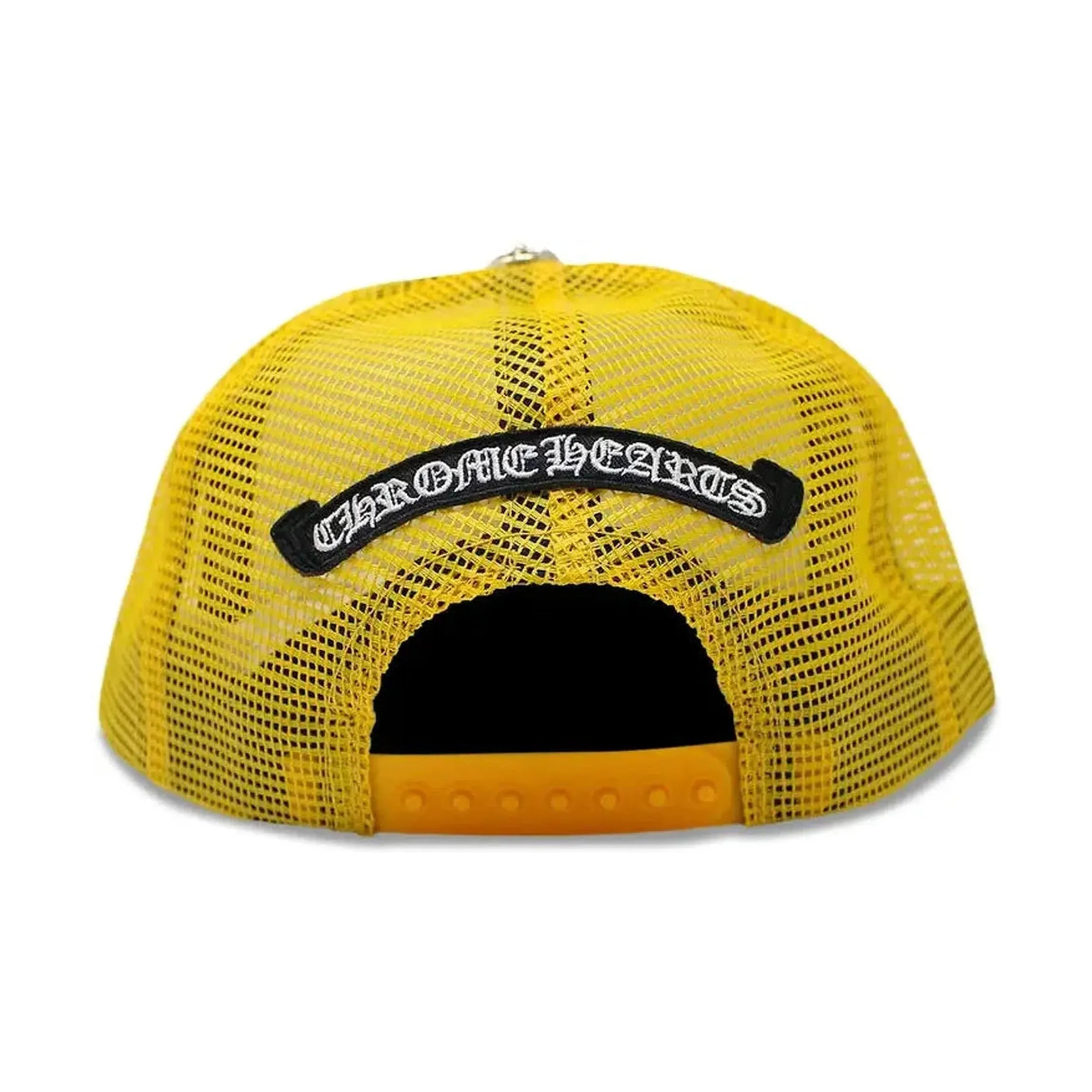 Chrome Hearts King Taco Trucker Hat Yellow/White/Red