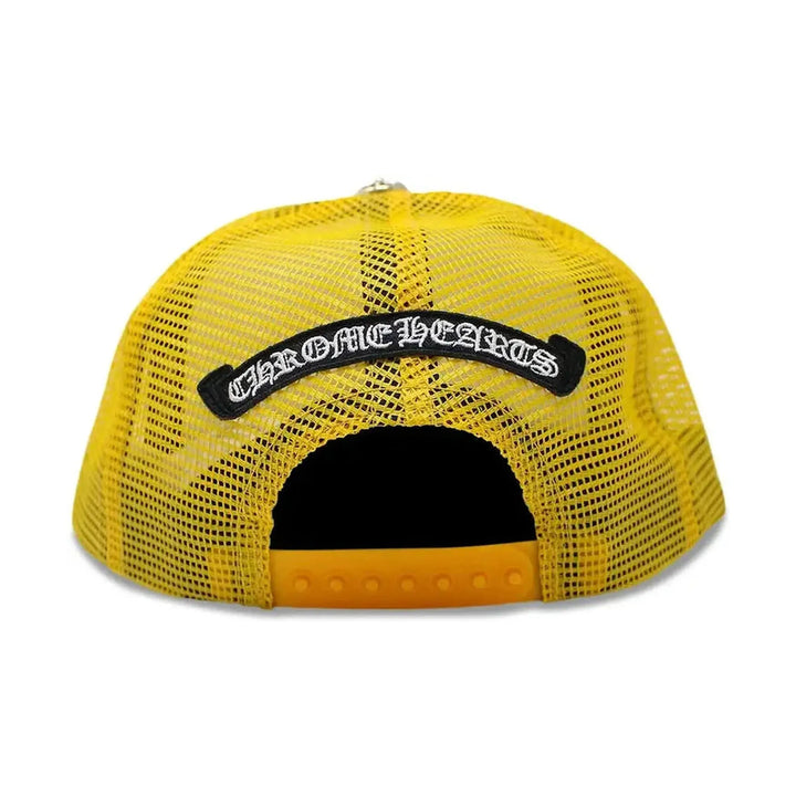 Chrome Hearts King Taco Trucker Hat Yellow/White/Red