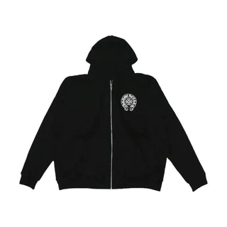 Chrome Hearts Miami Exclusive Horseshoe Zip Up Hoodie