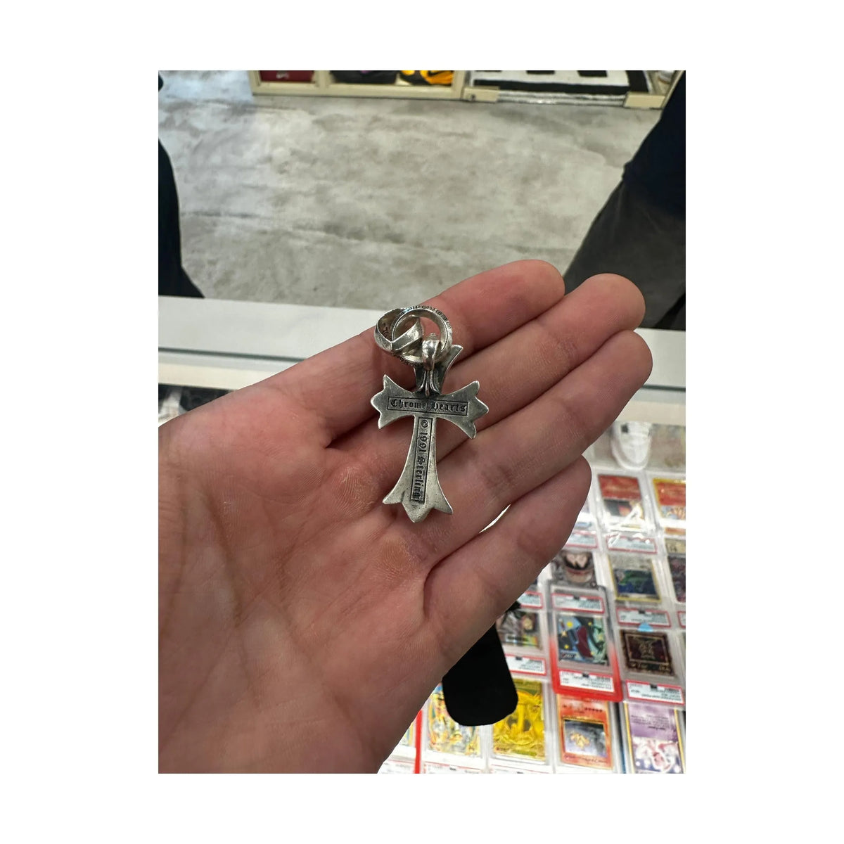 Chrome Hearts Pendant Cross With Bale