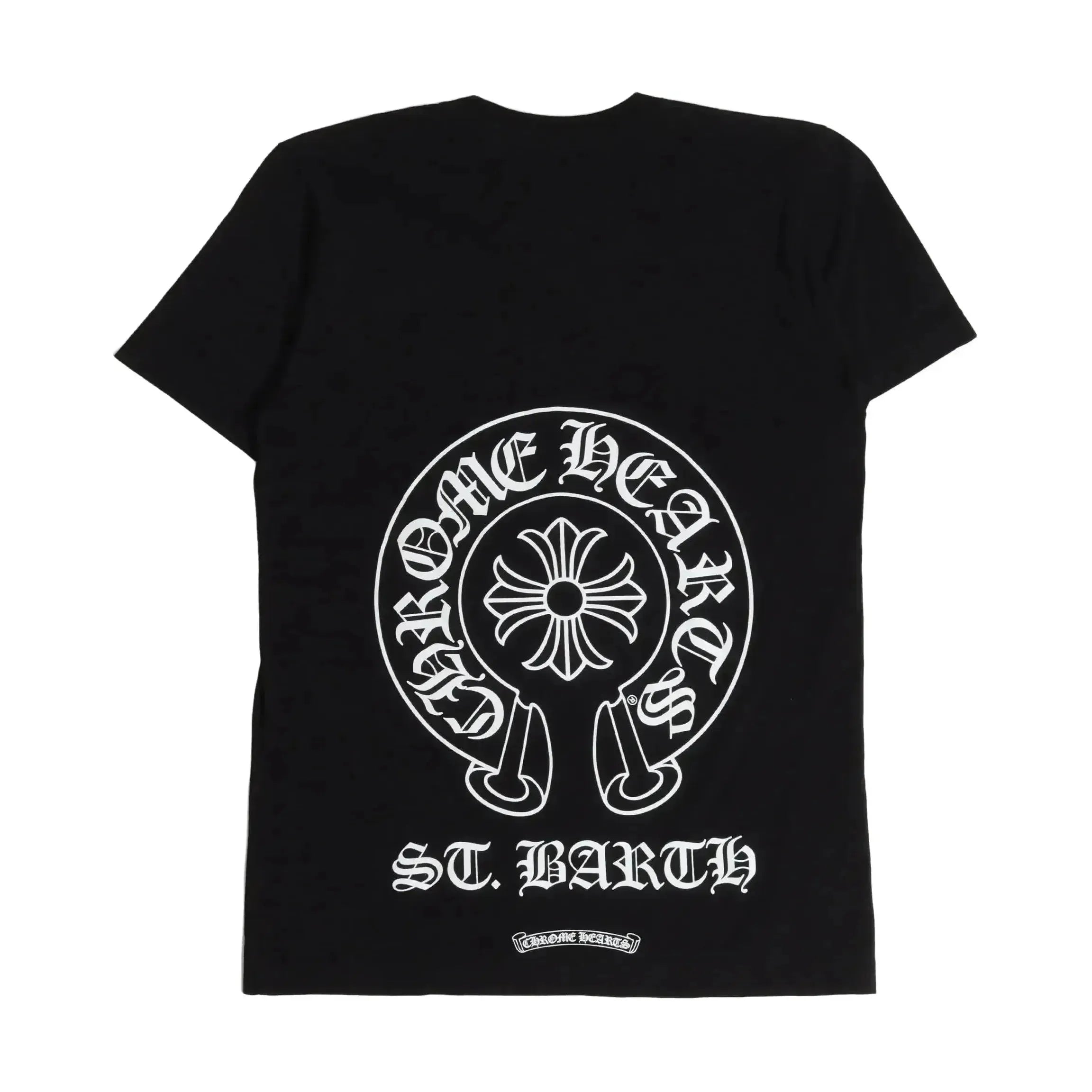 Chrome Hearts St Barth Exclusive Horseshoe Black T-Shirt