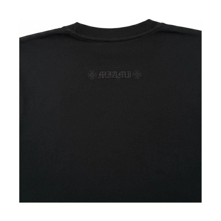 Chrome Hearts Vertical Logo Miami Black Long Sleeve