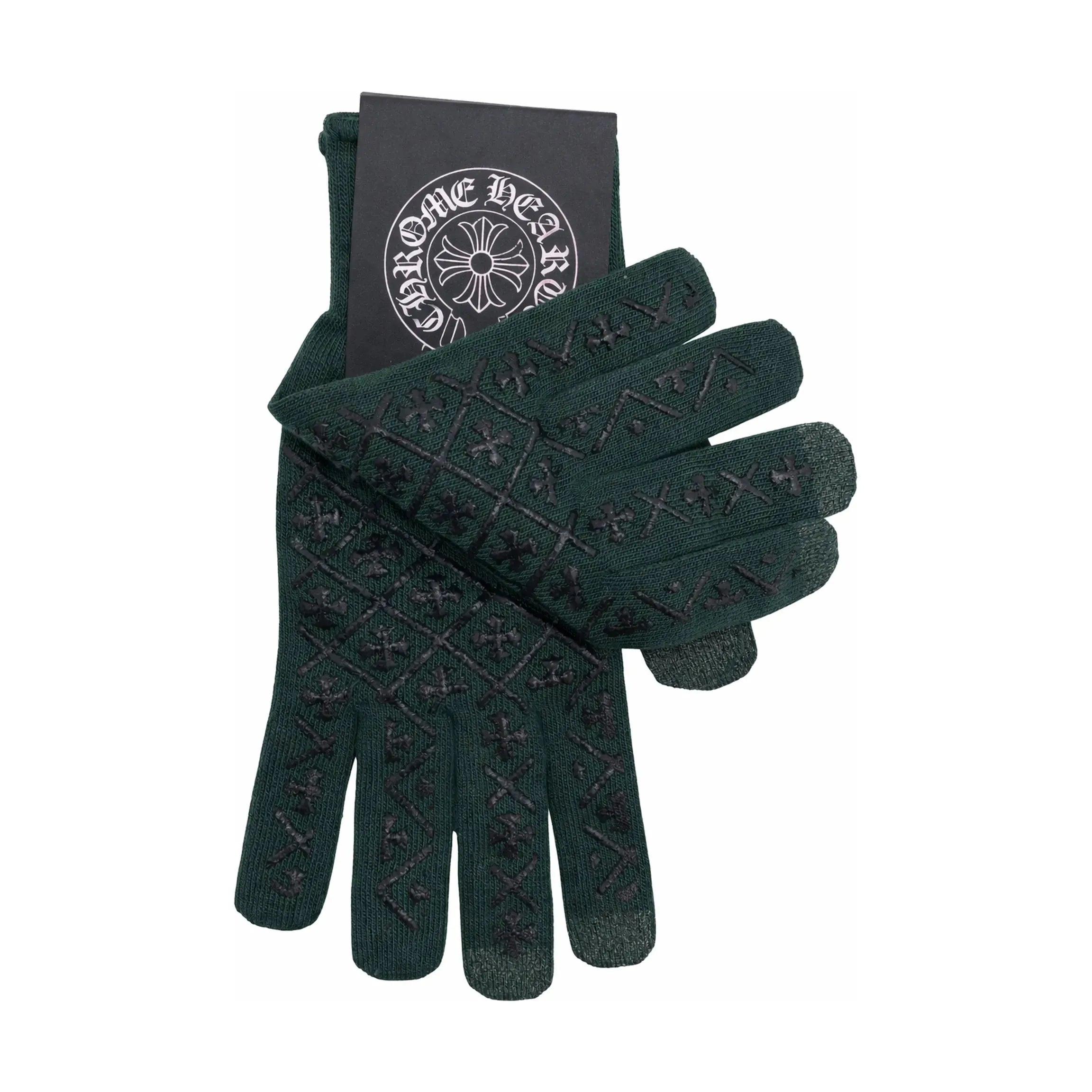 Chrome hearts Green Work Gloves