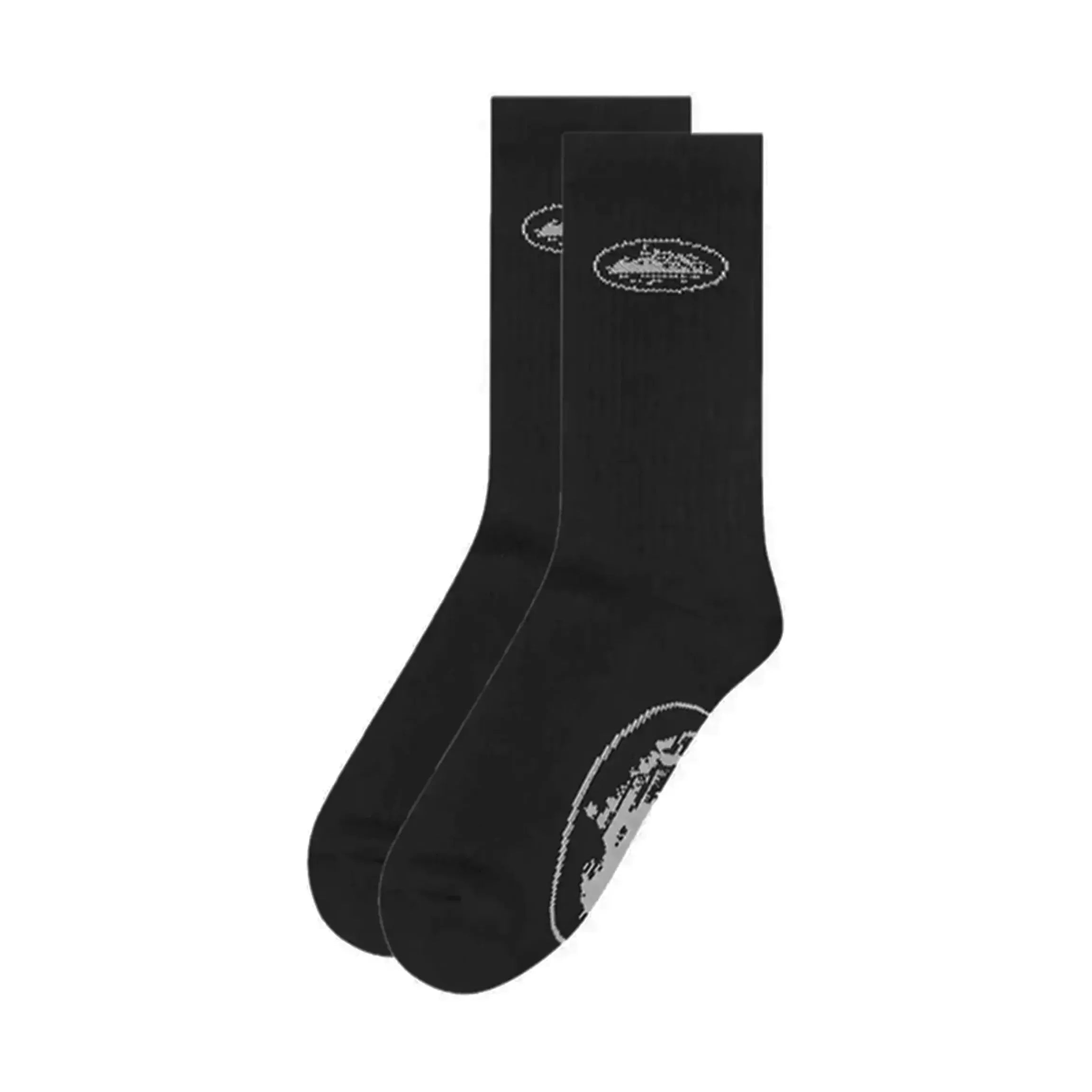 Corteiz Alcatraz Socks Black