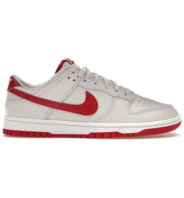 Nike Dunk Low Vast Grey Varsity Red