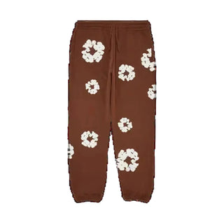 Denim Tears Cotton Wreath Sweatpants Brown