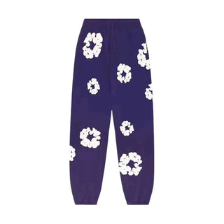 Denim Tears Cotton Wreath Sweatpants Purple