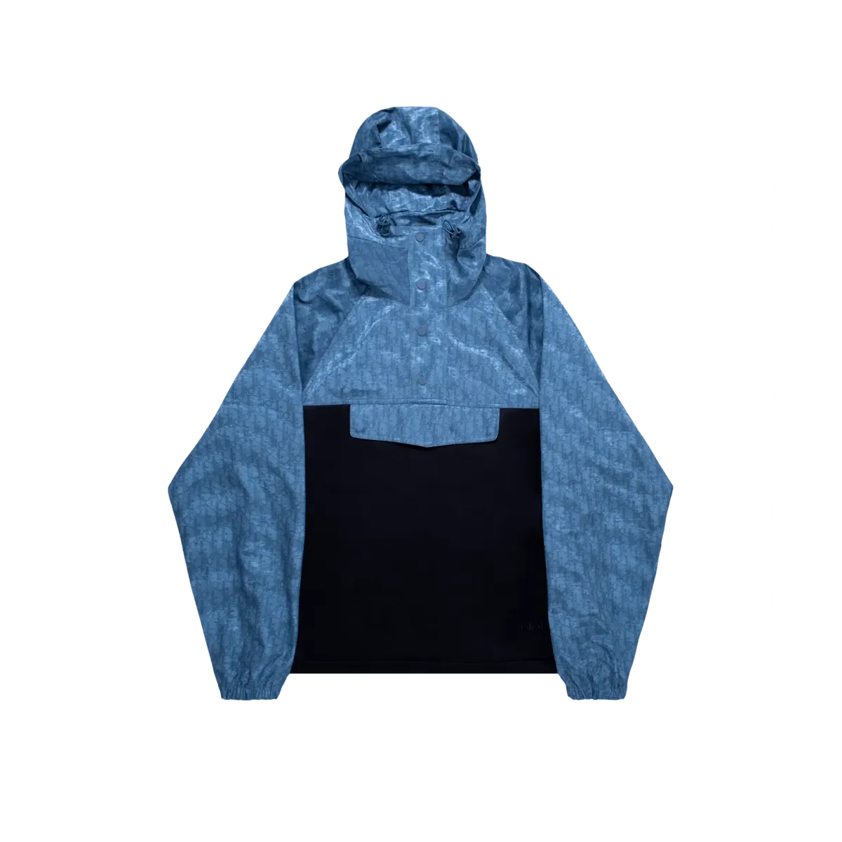 Dior Oblique Print Pullover Anorak Jacket