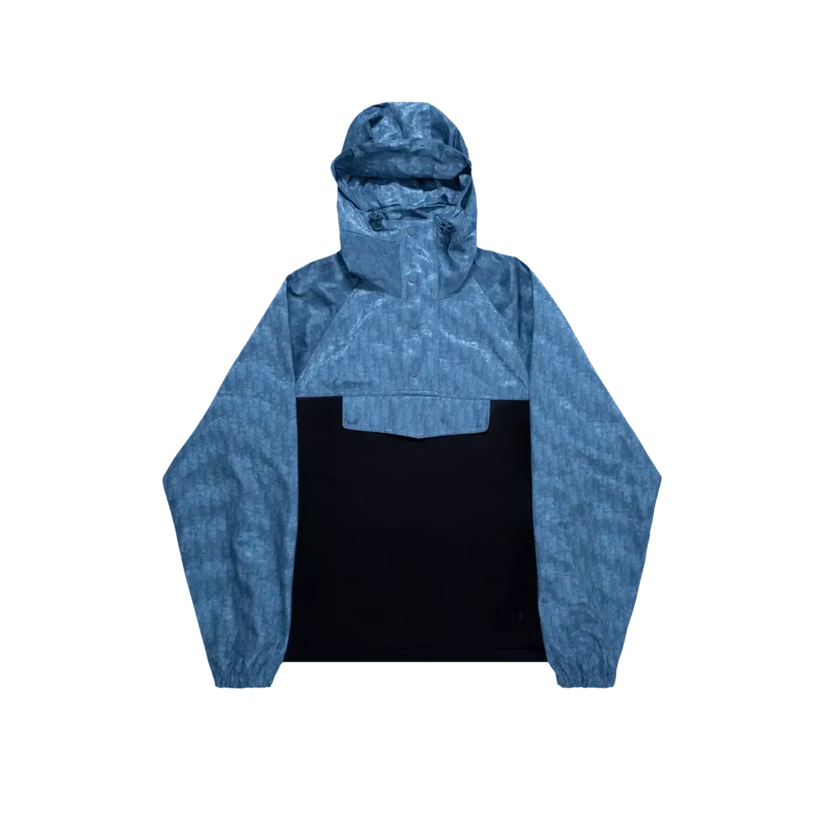 Dior Oblique Print Pullover Anorak Jacket