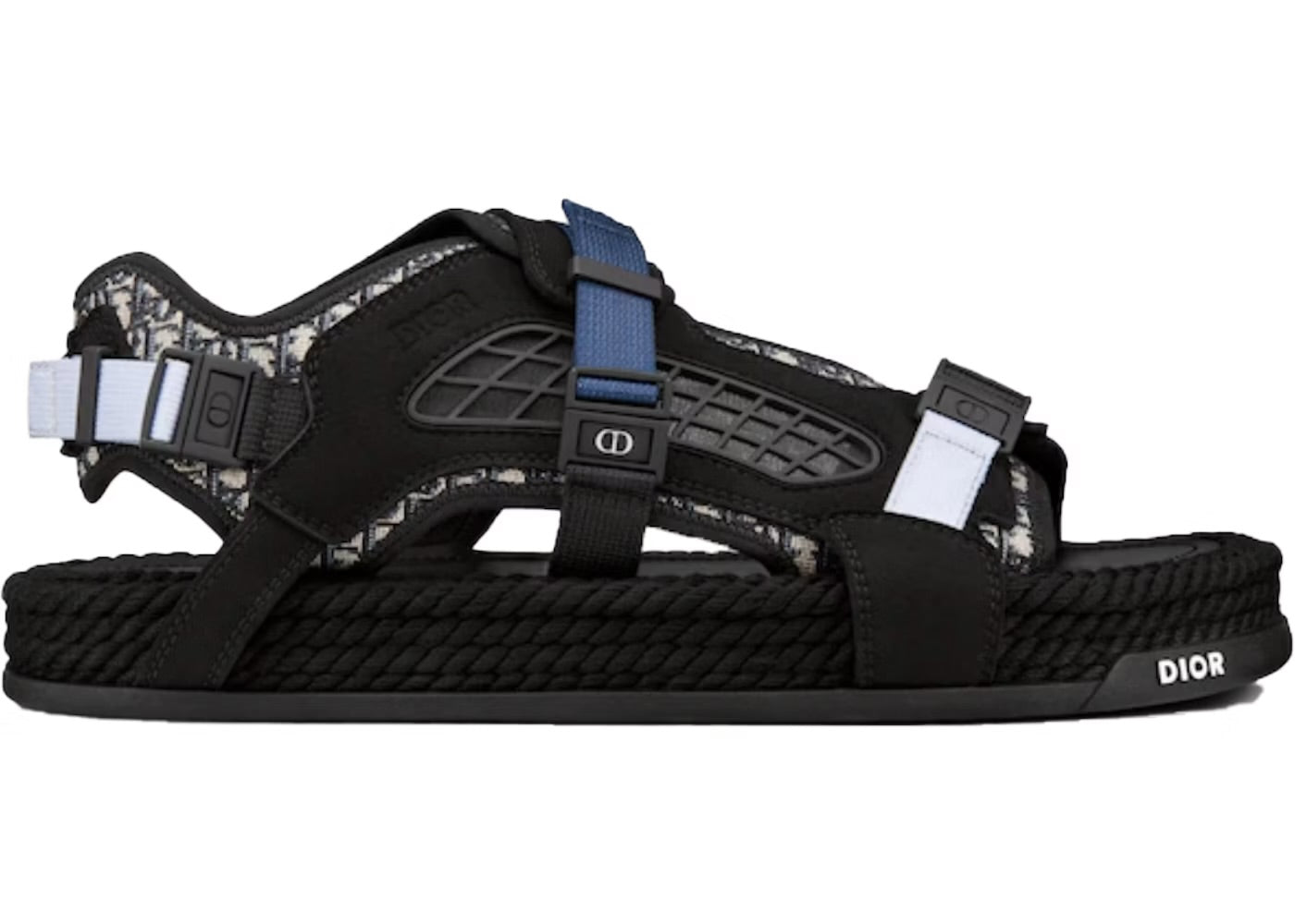 Dior Sandal Atlas Black Suede