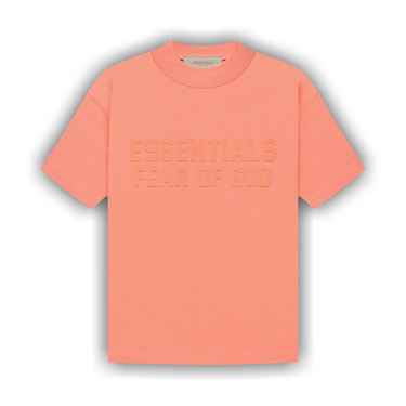 Fear Of God Essentials Kids T-Shirt Coral