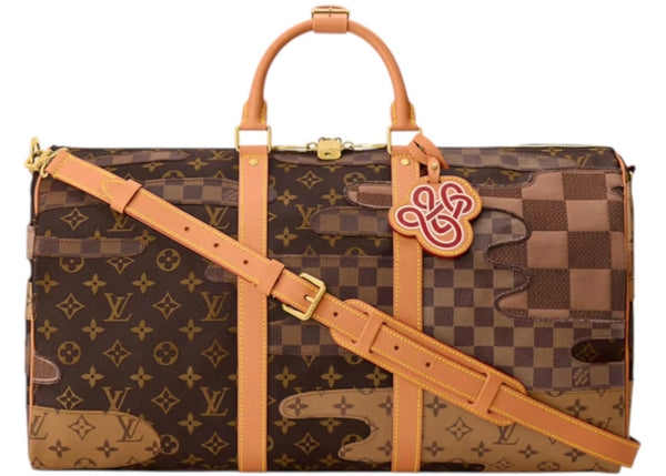 Louis Vuitton x Nigo Keepall Bandouliere 50 Brown