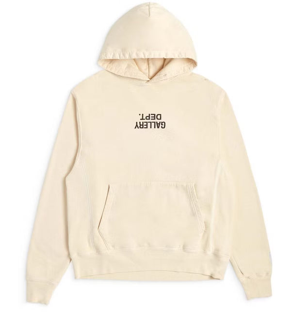 Gallery Dept. Upside down Hoodie Cream