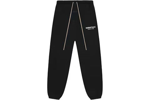 Fear of God Essentials Fleece Essential Sweatpant (FW24) Jet Black