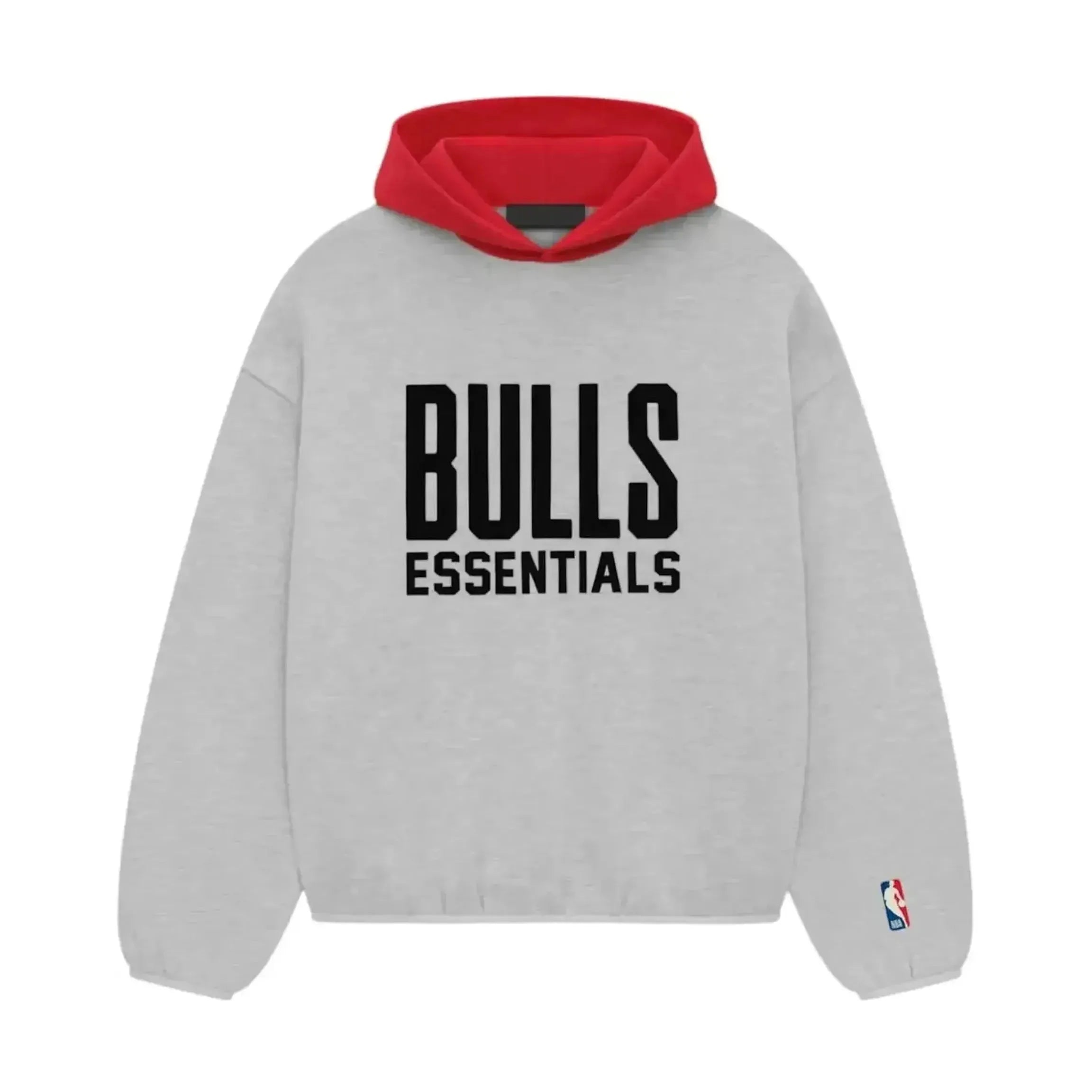 Fear of God Essentials Bulls Hoodie Light Heather Grey