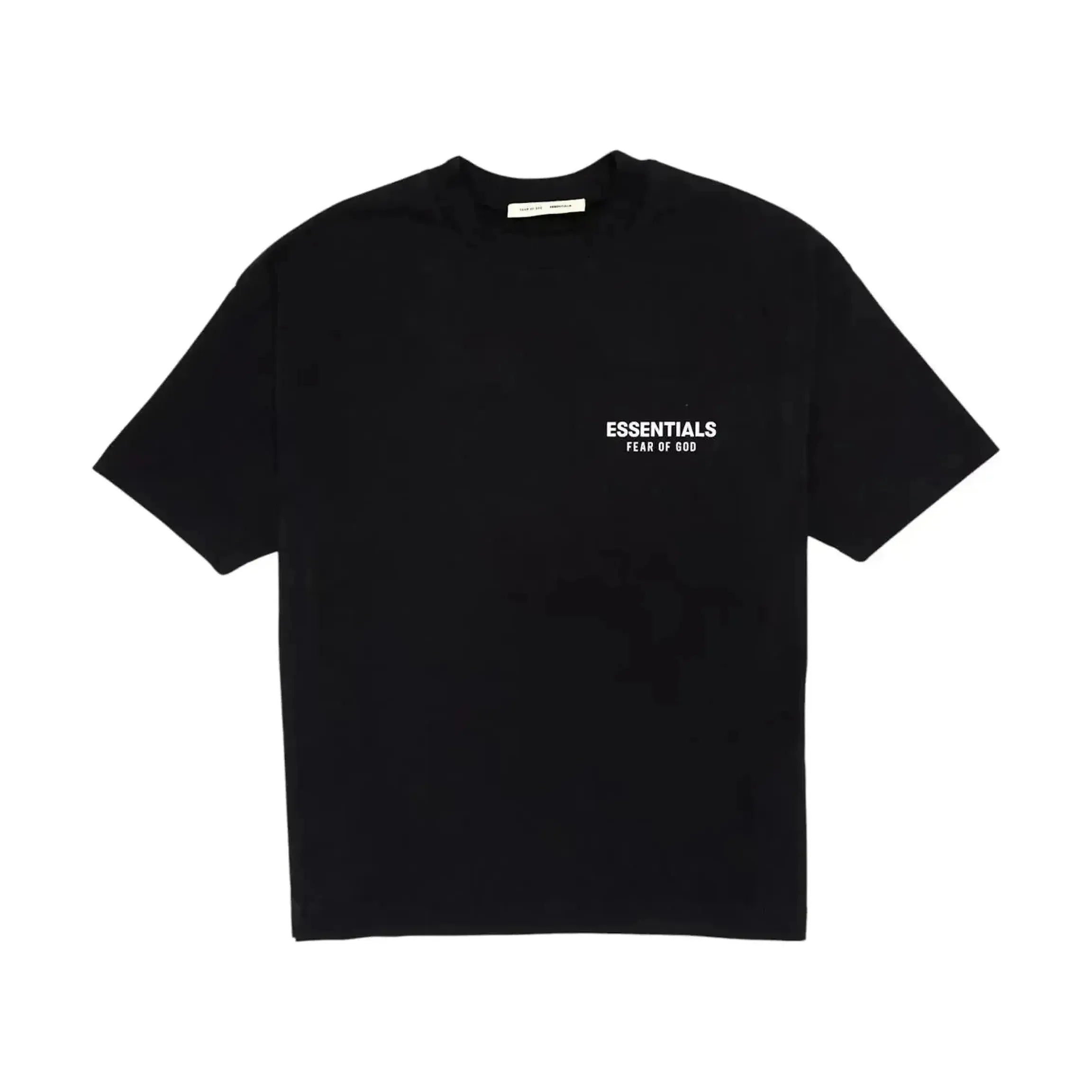 Fear of God Essentials Classic Short Sleeve Tee Jet Black (SS25)