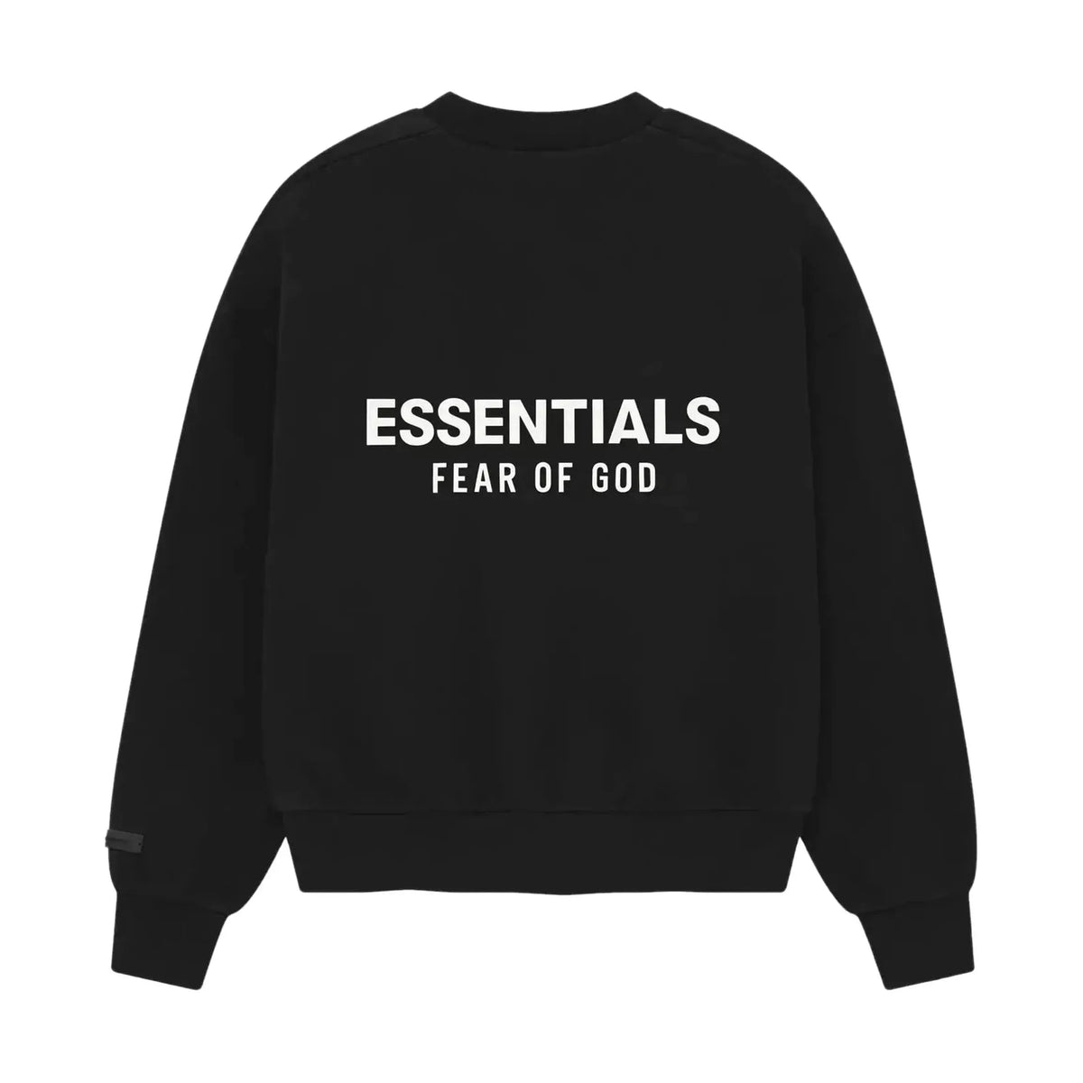 Fear of God Essentials Fleece Crewneck Black
