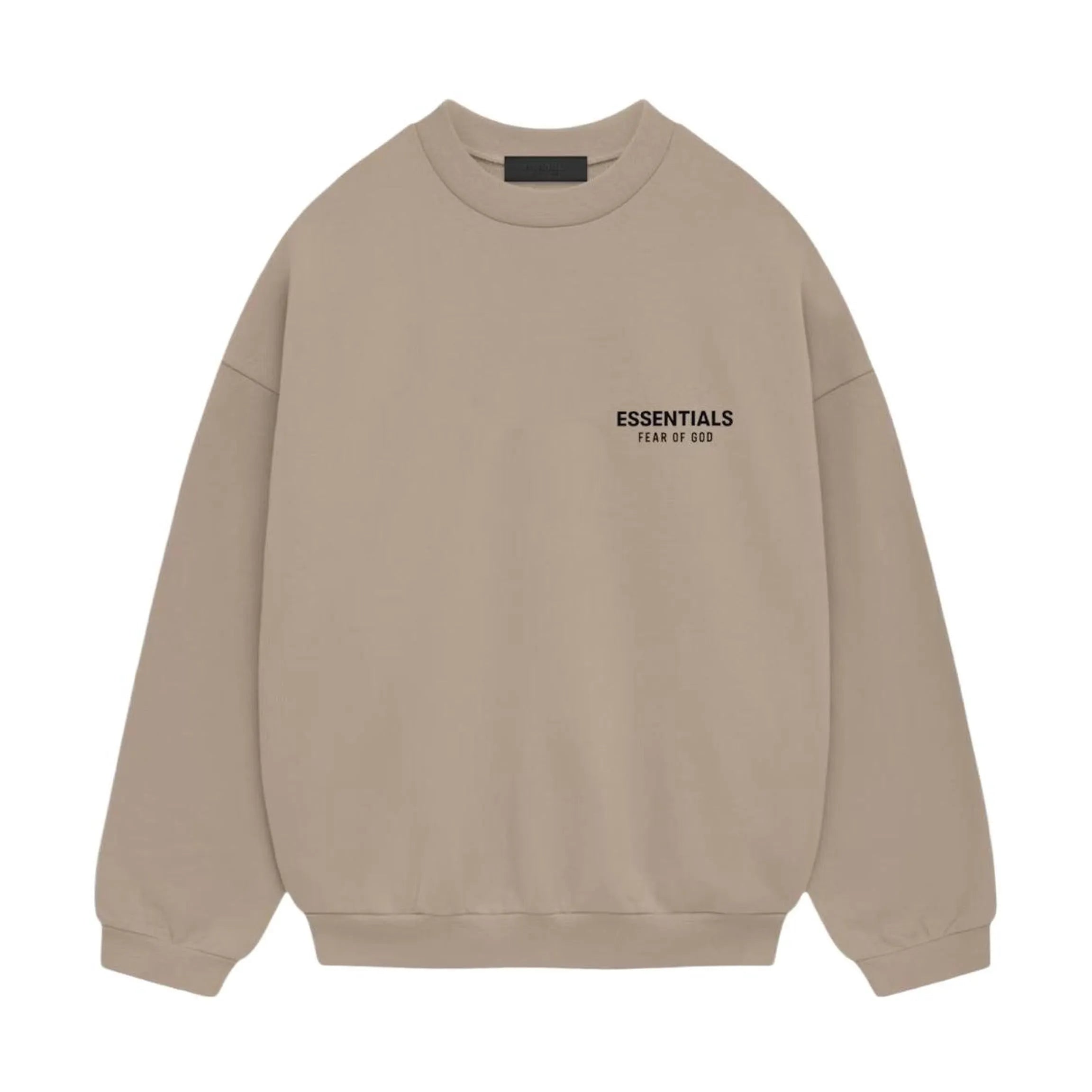 Fear of God Essentials Fleece Crewneck Desert Sand