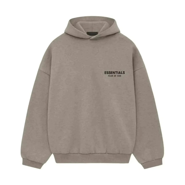 Fear of God Essentials Fleece Hoodie (FW24) Heather Gray