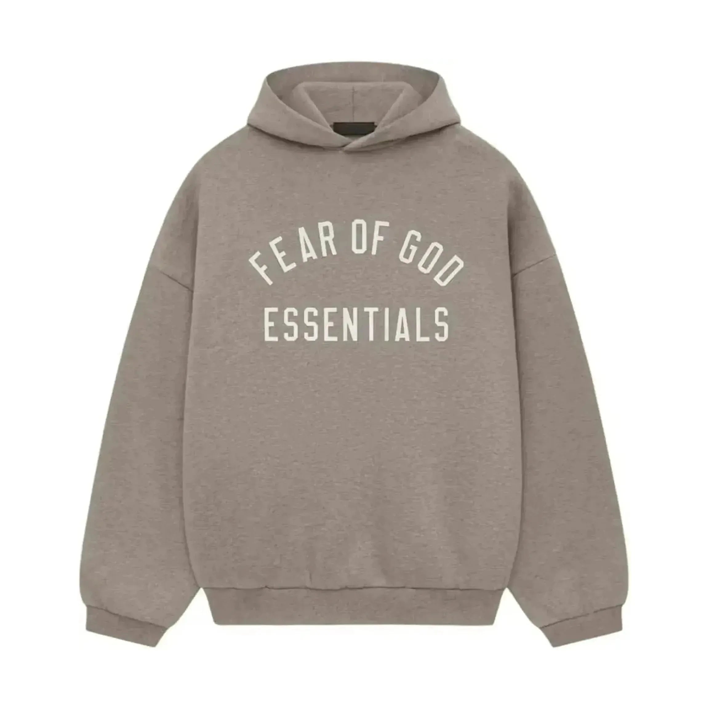 Fear of God Essentials Fleece Hoodie Heather Gray