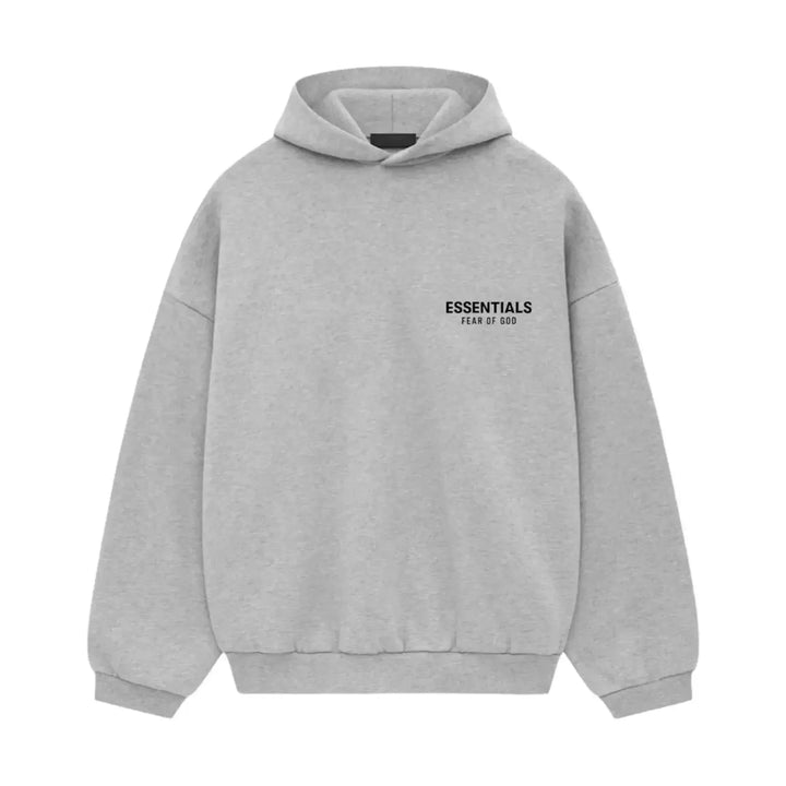 Fear of God Essentials Fleece Hoodie Light Heather Gray