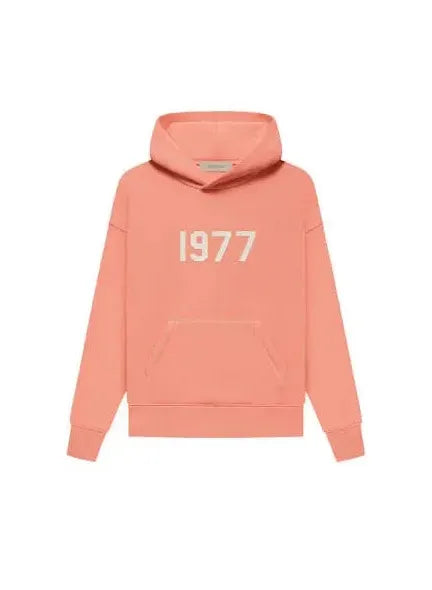 Fear of God Essentials Kids Hoodie 'Coral'